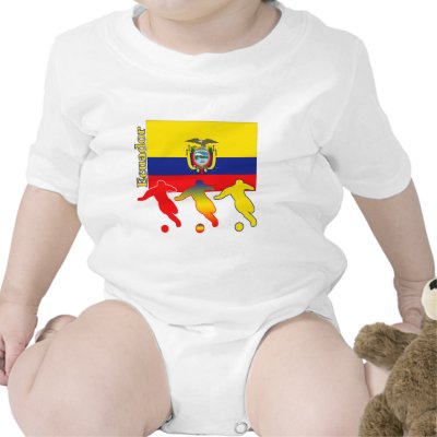 Soccer Ecuador T-shirt by nitsupak