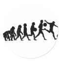Soccer evolution stickers