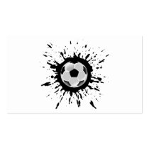 Soccer Explosion Business Card Templates