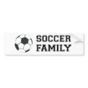 Soccer Family bumper stickers