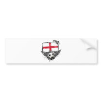 Soccer fan England bumper stickers