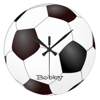 Soccer Fan Wall Clock