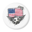 Soccer fans USA magnets by thamagikal1 Soccer fans USA magnets
