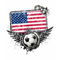 Soccer fans USA t-shirts by thamagikal1 Soccer fans USA t-shirts