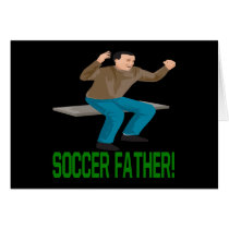 Soccer Father Greeting Cards