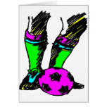 SOCCER FEET CARD