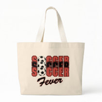 Soccer Fever Tote Bags