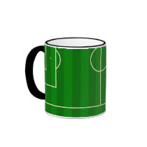 Soccer Field Coffee Mugs