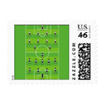 Soccer Field Stamps
