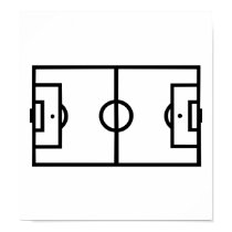 Soccer field posters