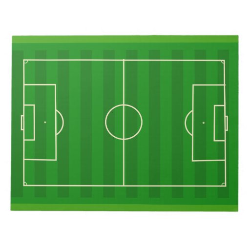 Soccer Field Scratch Pads 