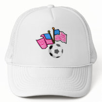 Soccer Flags hats