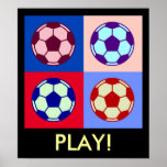 Soccer/ Football Art posters