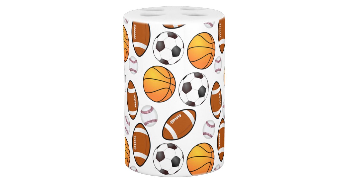 football soap dispenser