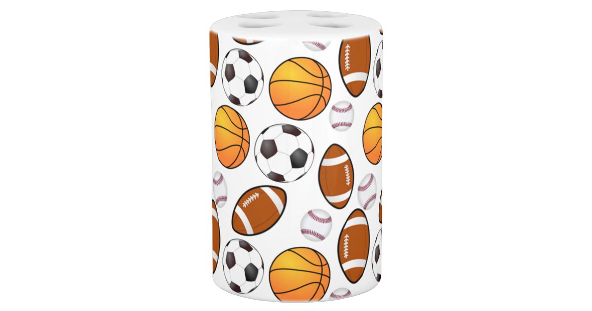 football soap dispenser