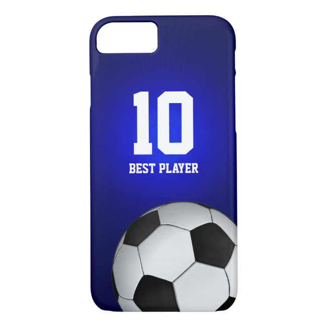 Soccer | Football Best Player No. iPhone 7 Case
