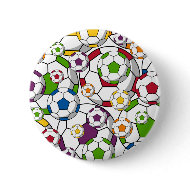 Soccer Football Button Badge button