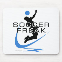 Soccer Freak - Boys - Blue mousepads