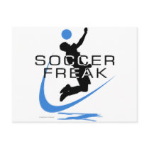 Soccer Freak - Boys - Blue postcards