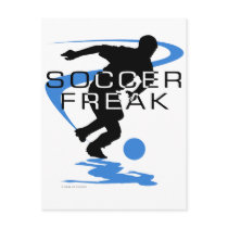 Soccer Freak - Green - Boys postcards