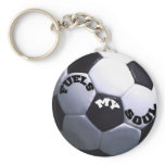 SOCCER FUELS MY SOUL keychain