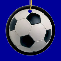 Soccer Futbol Christmas Ornament