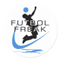 Soccer - Futbol Freak - Boys - Blue stickers by DT_Studios Soccer - Futbol Freak - Boys - Blue stickers