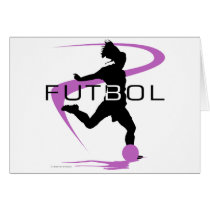 Soccer Futbol - Girls - Pink cards by DT_Studios Soccer Futbol - Girls - Pink cards