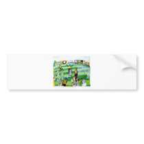 Soccer Game Bumper Stickers