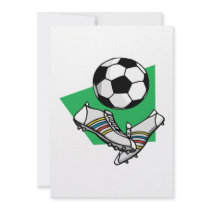 Soccer Gear Invitations