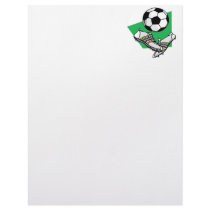 Soccer Gear Customized Letterhead
