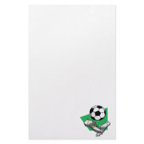 Soccer Gear Stationery Paper