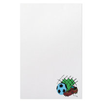 Soccer Gear Stationery Paper