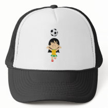Soccer Girl Mesh Hats