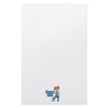 soccer girl custom stationery