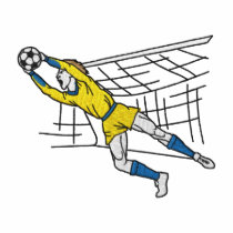 Soccer Goalie embroidered shirts by ZazzleEmbroidery Soccer Goalie embroidered shirts