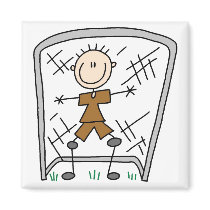 Soccer Goalie Magnet by stick_figures Soccer Goalie Magnet