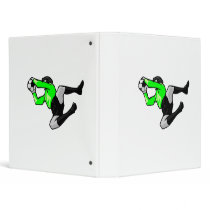 soccer goalie save graphic 3 ring binders