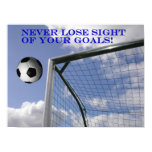 SOCCER GOALS POSTER