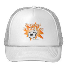 Soccer Grandma Mesh Hats