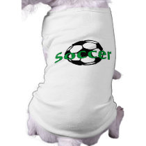Soccer (Green) pet clothing