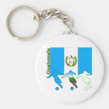 Soccer Guatemala Keychain