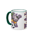 Soccer Hippo Mugs