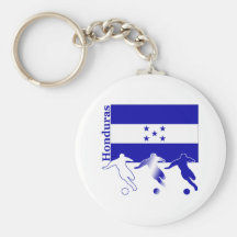Soccer Honduras Key Chain