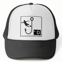 Soccer Hooked Mesh Hats