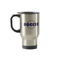 Soccer in Blue mugs