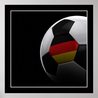 Soccer in Germany - POSTER