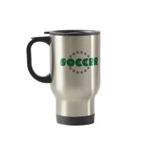 Soccer in Green mugs