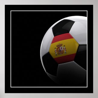 Soccer in Spain - POSTER
