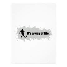 Soccer is a Way of Life Personalized Invite